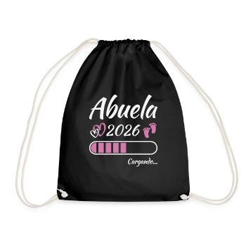 Grandma 2026 Loading Future Grandma - Drawstring Bag - black - Front