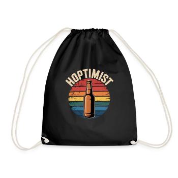 Homebrewing Brewmaster Craft Beer - Drawstring Bag - black - Front