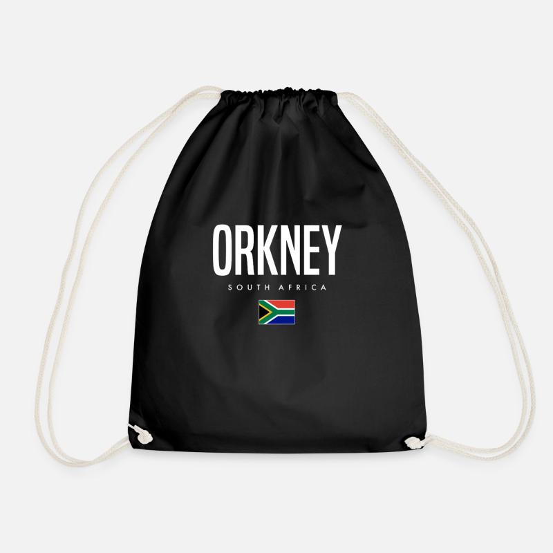 Orkney Südafrika - Turnbeutel - Schwarz