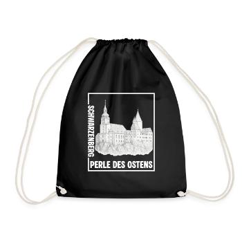 Schwarzenberg Perle - Turnbeutel - Schwarz - Vorne