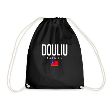 Douliu, Taïwan - Sac de sport léger - noir - Devant