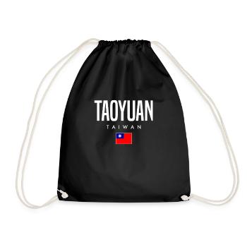 Taoyuan, Taïwan - Sac de sport léger - noir - Devant
