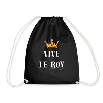 VIVE LE ROY - Sac de sport léger - noir - Devant