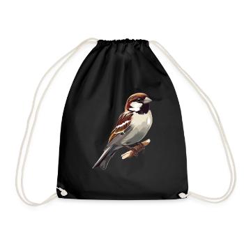 Sparrows Sparrow - Drawstring Bag - black - Front