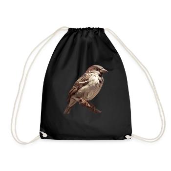 Sparrows Sparrow - Drawstring Bag - black - Front