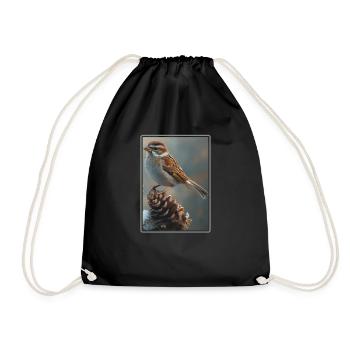 Sparrows Sparrow - Drawstring Bag - black - Front