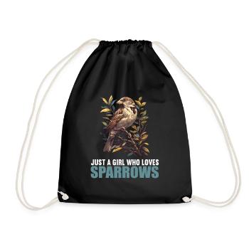Sparrows Sparrow - Drawstring Bag - black - Front