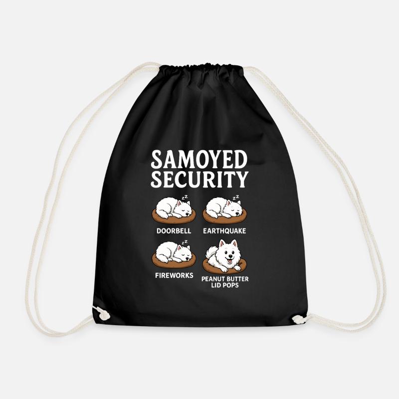 Samoyède - Sac de sport léger - noir