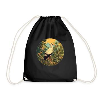Cigognes Cigognes - Sac de sport léger - noir - Devant