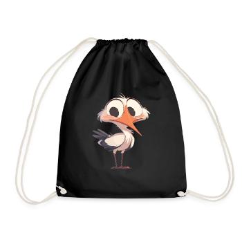 Cigognes Cigognes - Sac de sport léger - noir - Devant