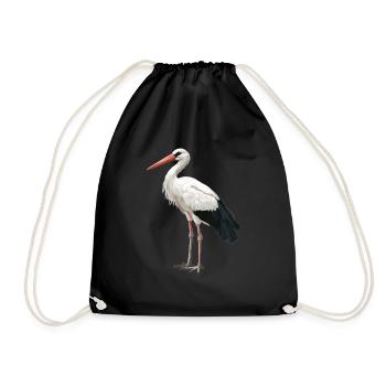 Cigognes Cigognes - Sac de sport léger - noir - Devant