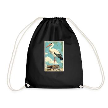Cigognes Cigognes - Sac de sport léger - noir - Devant