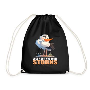 Cigognes Cigognes - Sac de sport léger - noir - Devant