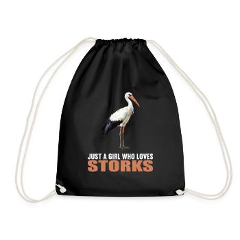 Cigognes Cigognes - Sac de sport léger - noir - Devant