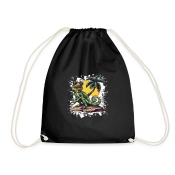 Vacances d’été Chameleon - Sac de sport léger - noir - Devant