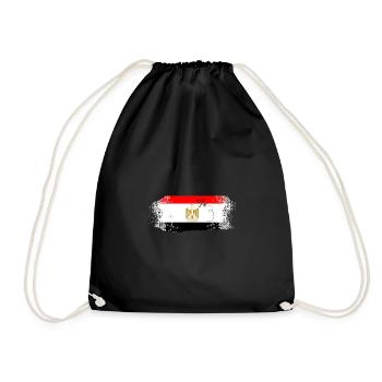 Egypt - Drawstring Bag - black - Front