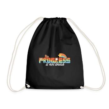 Paraprofessional Sped Teacher Progress Is Not - Drawstring Bag - black - Front