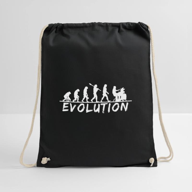 Évolution vers Drummer Silhouette March Sac de sport léger