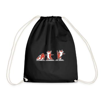 Fox Yoga Professeur de Yoga Poison - Sac de sport léger - noir - Devant