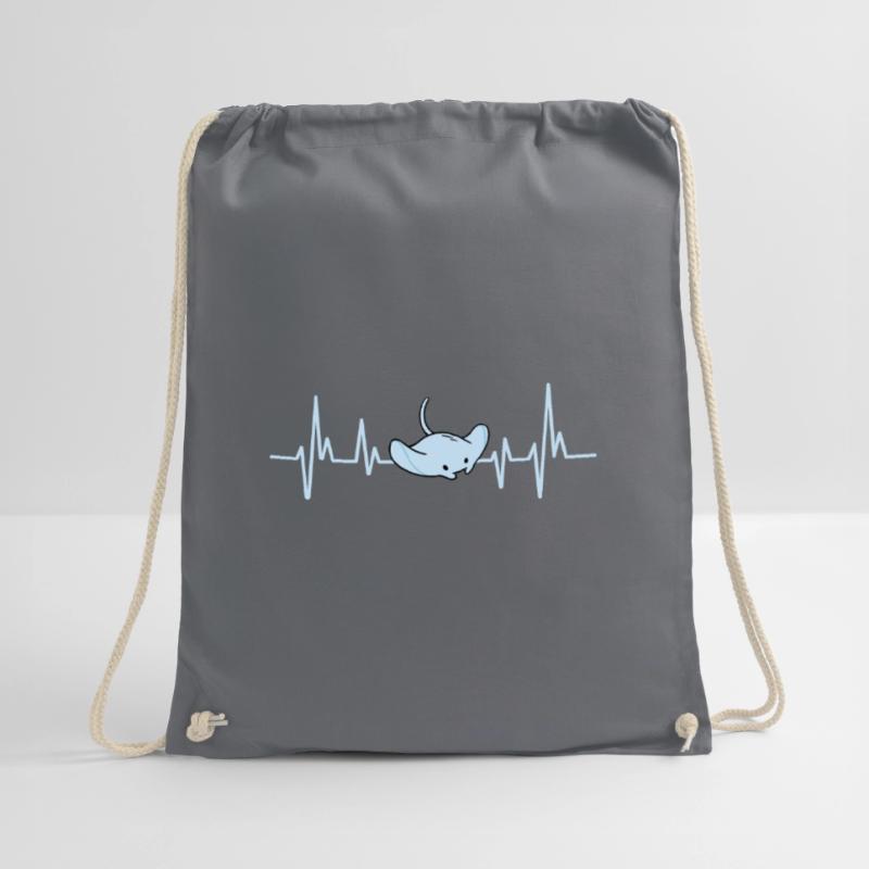 Stingrays, manta rays, ocean rays, rays Drawstring Bag