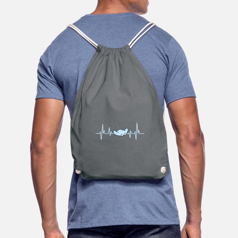 Stingrays, manta rays, ocean rays, rays Drawstring Bag