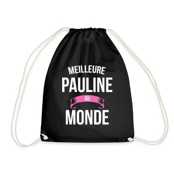Meilleure Pauline du monde femme - Sac de sport léger - noir - Devant