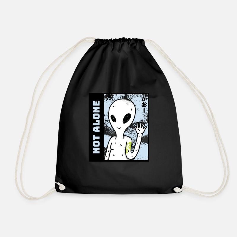 Alien Logo - Sac de sport léger - noir