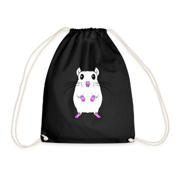 souris - Sac de sport léger - noir - Devant