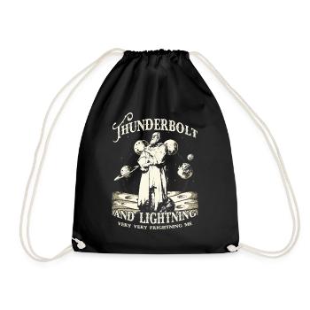 Thunderbolt and Lightning - Turnbeutel - Schwarz - Vorne