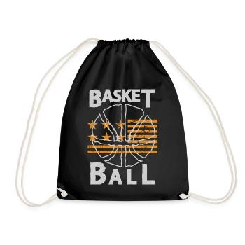 Basket-ball Basketteurs Joueurs - Sac de sport léger - noir - Devant