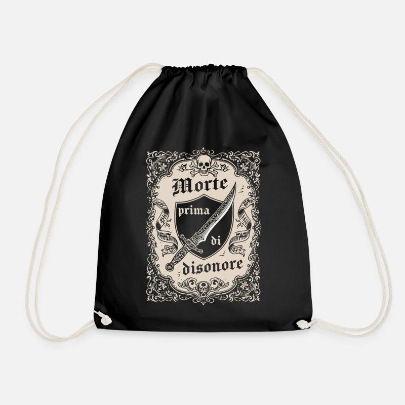 Morte Prima Di Disonore - Sac de sport léger - noir
