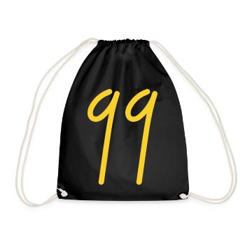 99 - Sac de sport léger - noir - Devant