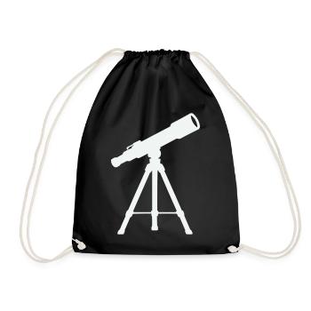 Télescope sur trépied – Nuit étoilée - Sac de sport léger - noir - Devant