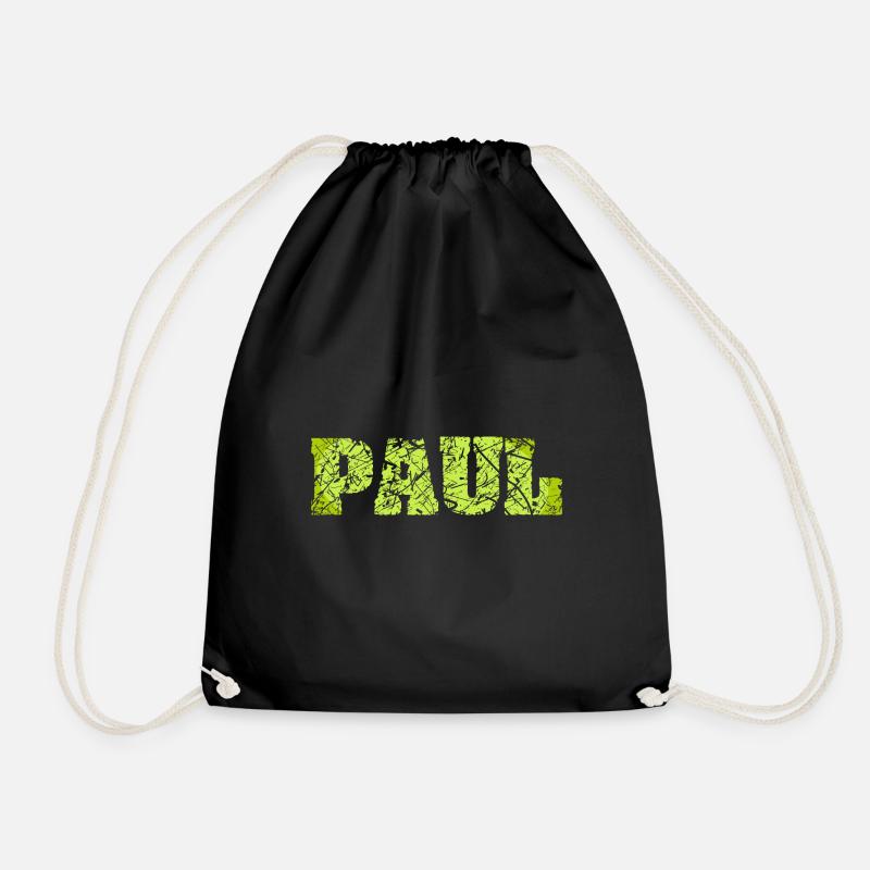 Paul - Turnbeutel - Schwarz
