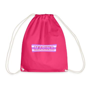 Marina - Turnbeutel - Fuchsia - Vorne
