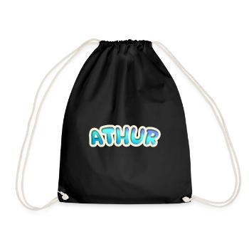 Job Athur - Sac de sport léger - noir - Devant