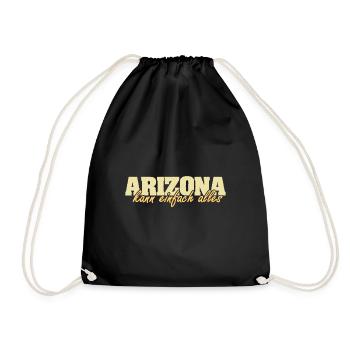 Arizona - Turnbeutel - Schwarz - Vorne