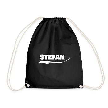 Cadeau pour stefan - Sac de sport léger - noir - Devant