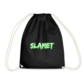 Slamet - Turnbeutel - Schwarz - Vorne