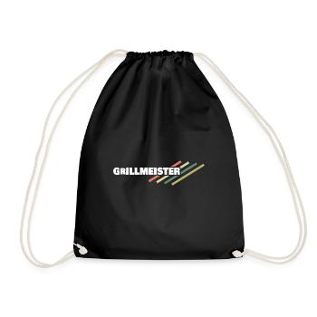 Lieu de travail du maître du grill - Sac de sport léger - noir - Devant
