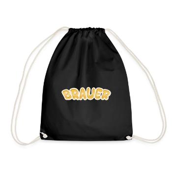 Brewer - Drawstring Bag - black - Front