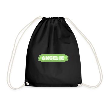 Gift idea Angelie - Drawstring Bag - black - Front