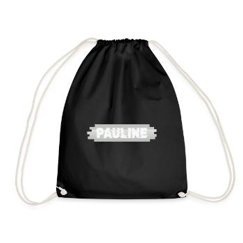 Cadeau pour Pauline - Sac de sport léger - noir - Devant