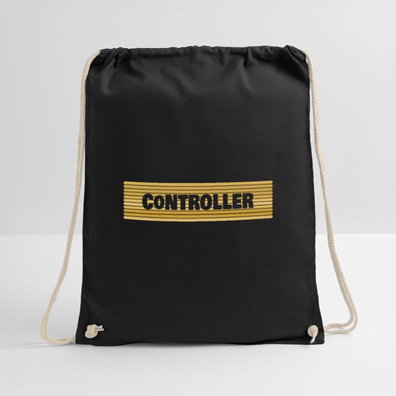 Profession Controller Drawstring Bag