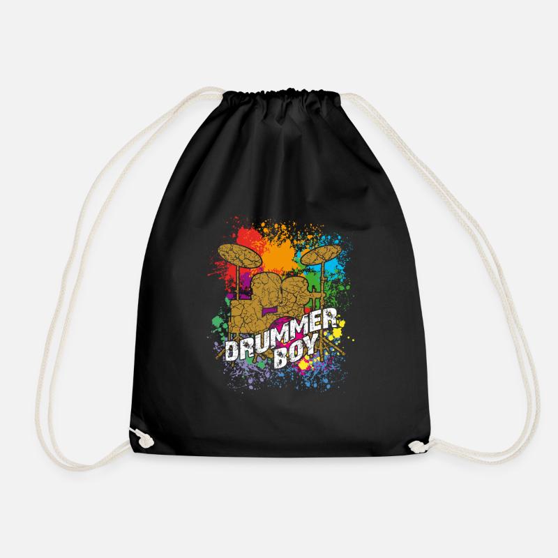 Drummer Boy - Drums - Drummer - Turnbeutel - Schwarz