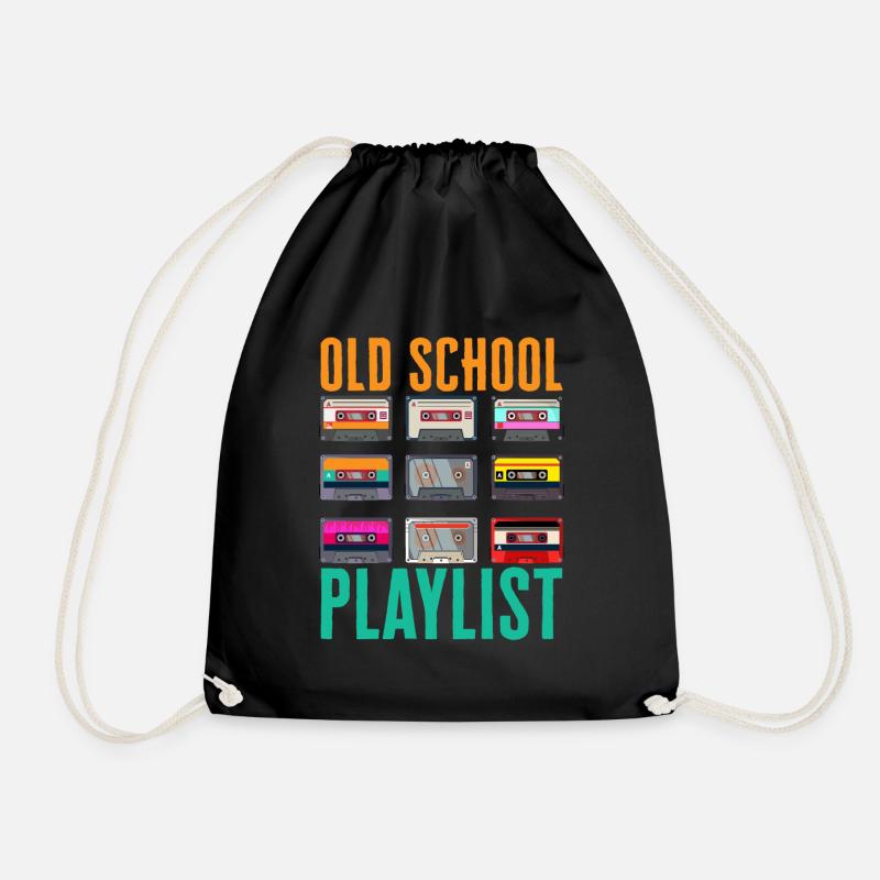 Liste de lecture Old School - Sac de sport léger - noir