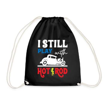 I Still Play with Hot Rod - Turnbeutel - Schwarz - Vorne