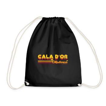 Cala D’or design de vacances estivales à Majorque - Sac de sport léger - noir - Devant
