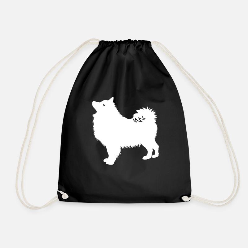 Finnischer Lapphund - Turnbeutel - Schwarz