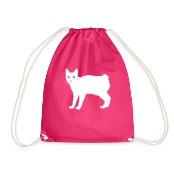 Japanese Bobtail - Turnbeutel - Fuchsia - Vorne